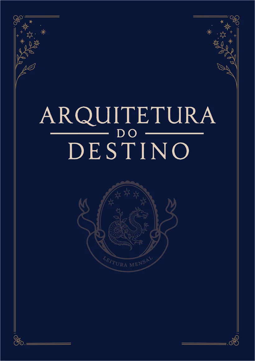 Terceiro exemplo de capa da Arquitetura do Destino