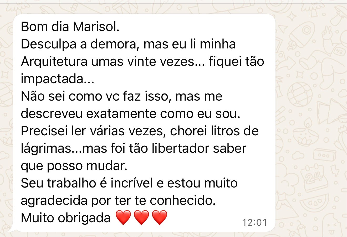 Captura do depoimento sobre a exatidão da leitura